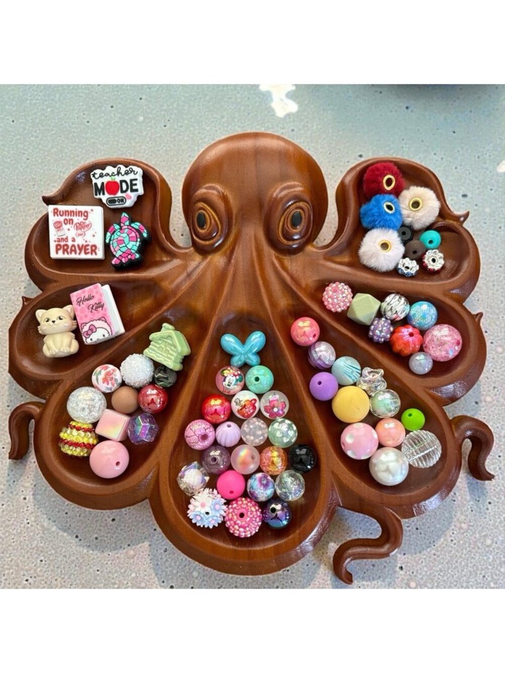 Lot Of 55+ Beads, Focals, & Spacers For Beadable Pens Etc. #41